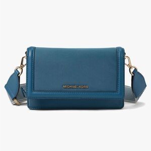 Michael Kors Jet Set Small Nylon Gabardine Smartphone Crossbody Bag